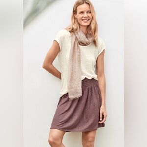 Garnet Hill 100% Linen Skirt,
Size Medium